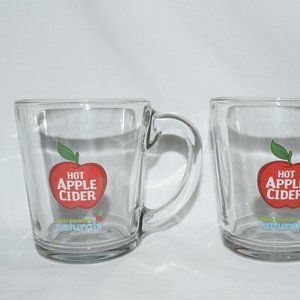 Pair Green Mountain Hot Apple Cider Mugs